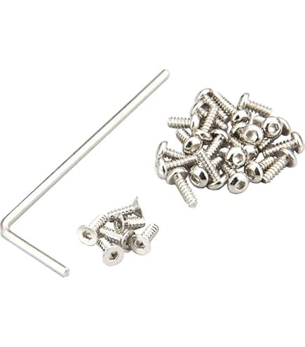 Amazon.com: Kyosho Mini-Z Button HEX Screw Set (MR-03/Nickel