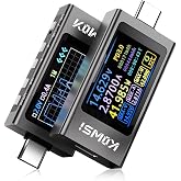 Diymore USB C Tester USB C Power Meter Tester,Digital Multimeter with LCD Display,Digital Voltmeter Type C Voltage and Current Tester Fast Charging PD3.1 Protocol Testing,240W/40V/12A Capacity