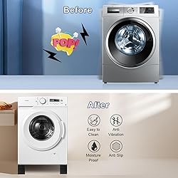 4Pcs Anti Vibration Pads for Washing Machine, Stops