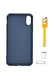iPhone X doubl SIM case, Dual Sim Adapter kit Two