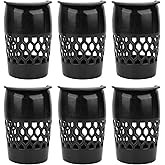 Moofey Pool Table Pockets, 6PCS Plastic Billiard Pockets, Billiards Pool Accessories Replacement