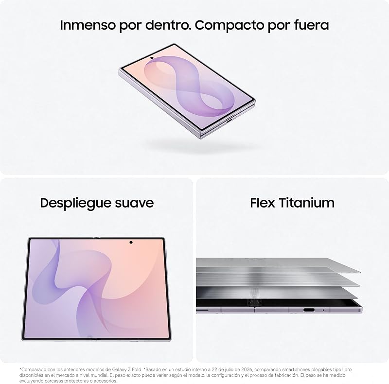 Galaxy Z Fold8, 512 GB, Telemóvel, Branco — foto 5 de 8