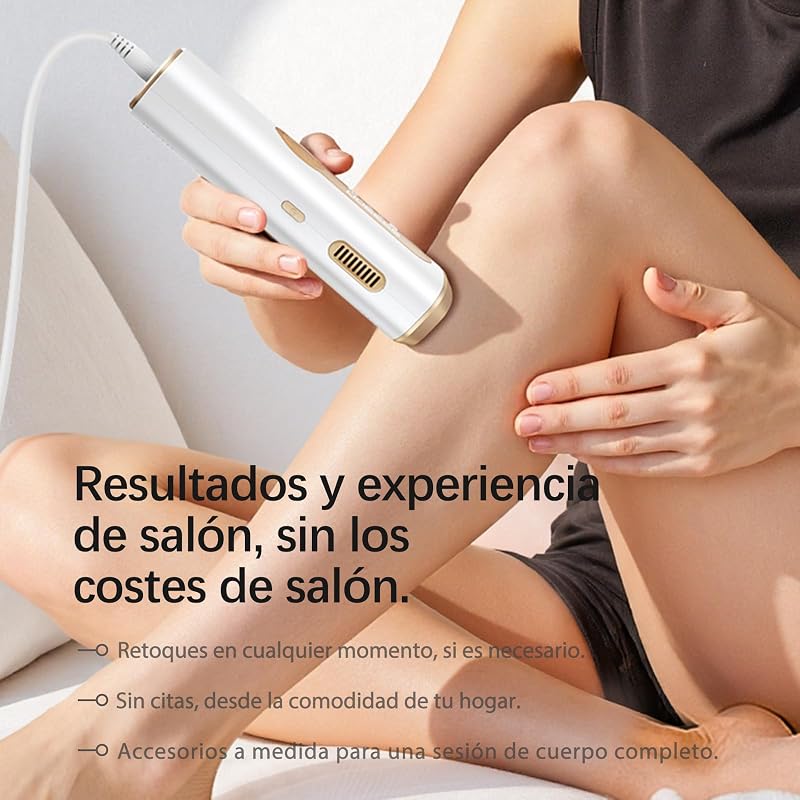 Depiladora Laser IPL con Refrigeración para Mujer y Hombre, GLY07