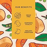 Pooch & Mutt Chicken & Pumpkin Wet Dog Food 12x375g grain free topper view 6