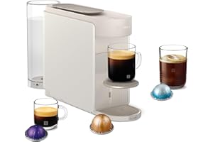 Nespresso Vertuo Up Coffee and Espresso Machine by DeLonghi, Pearl White