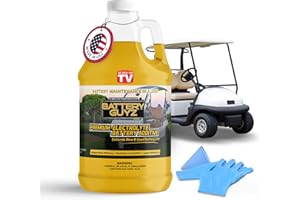BATTERY GUYZ Desulfator to Extend and Renew Battery Life - Golf Cart Batteries - Battery Acid Refill - Batteries Restorer - 48v/12v/8v/6v Batteries and All Lead Acid Batteries - 1 Gallon US (3.78 L) As Seen On TV