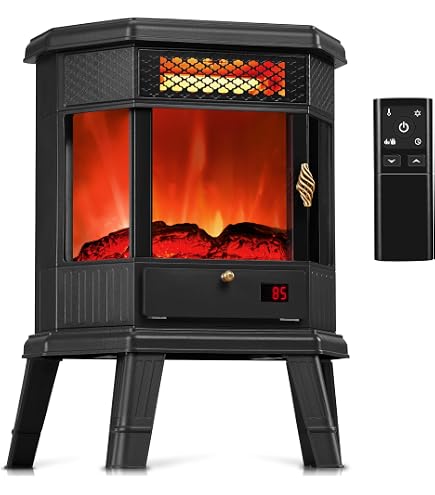 Comfort Glow Elcg251 – Calentador Eléctrico De Troncos Con P