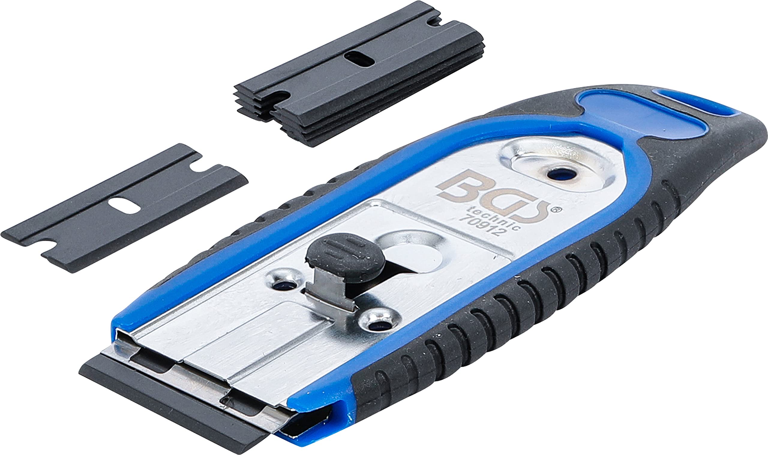 BGS 70912 | Badge Scraper | 40 mm | with 6 Plastic Scraper Blades