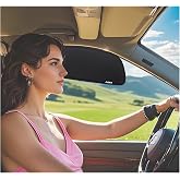 2Pcs Car Side Window Sunshade,Passenger/Driver Window Sun Shade,Sun Shade Blocker,Car Seat Sun Protection