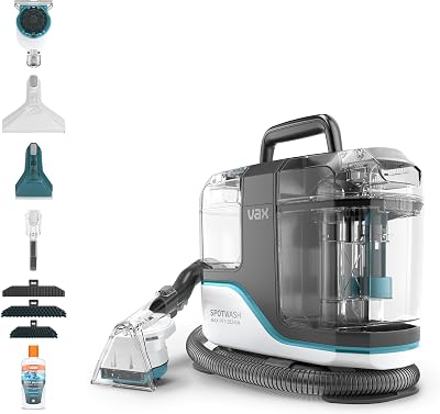 Vax SpotWash Max Pet-Design Spot Cleaner 500W SpinScrub Self-Clean Solution