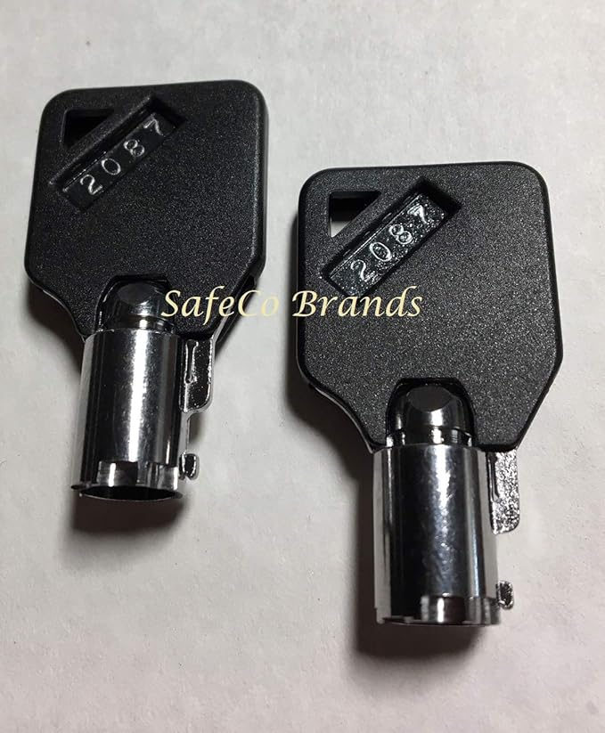 SafeCo Brands Sentry Safe Keys Key Codes 20012100 Tubular