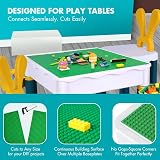 Lekebaby 6 Pack Classic Baseplates 10x10 32x32 Studs Green ABS view 6