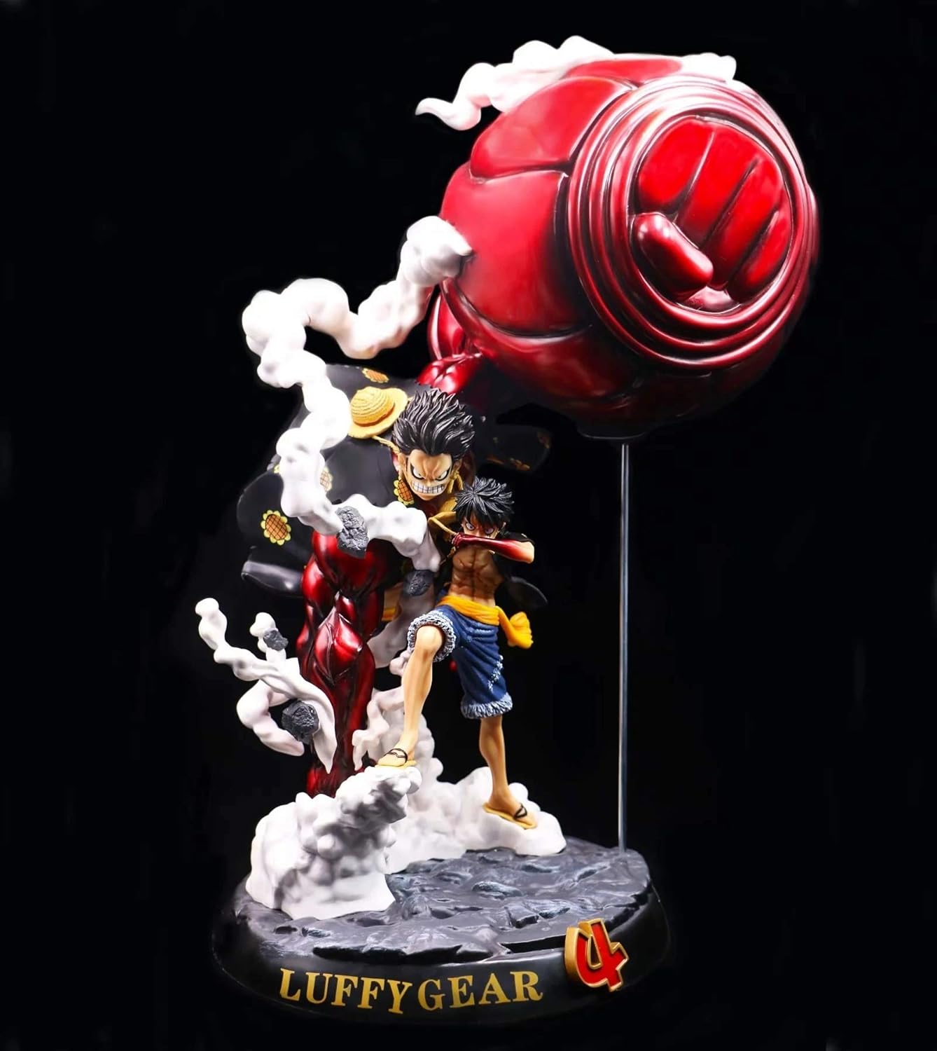 Amazon Com Wflna One Piece Figure Luffy Gear Fourth Figure Monkey D Luffy Figure Action Figure Large Size Home Kitchen