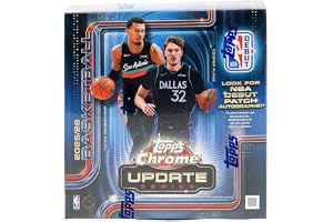 2025-26 Topps Chrome Update Basketball Sealed Mega Box (Look For Debut Patches)