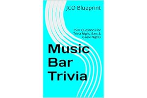 Music Bar Trivia: 250+ Questions for Trivia Night, Bars & Game Nights (