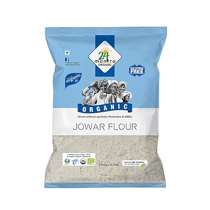 24 Mantra Organic Jowar (Sorghum) Flour, 500g