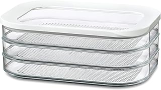 Mepal kühlschrankdose modula aufschnitt 550/3, Plastik, Weiß