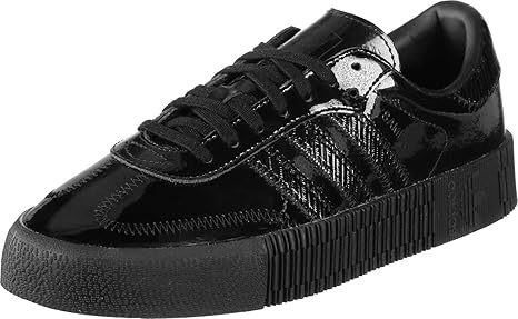 black sambarose trainers