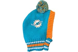 Littlearth NFL Miami Dolphins Pet Knit Hat