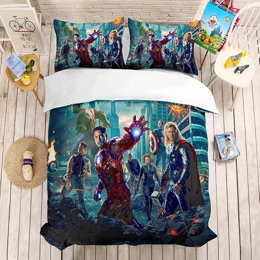 superhero duvet set