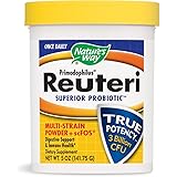 Nature's Way Once Daily Primadophilus Reuteri Superior Probiotic Multi Strain Powder with scFOS Digestive Support & Immune He