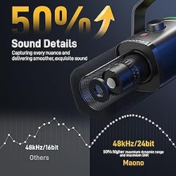MAONO USB/XLR Dynamic Microphone for Gaming
