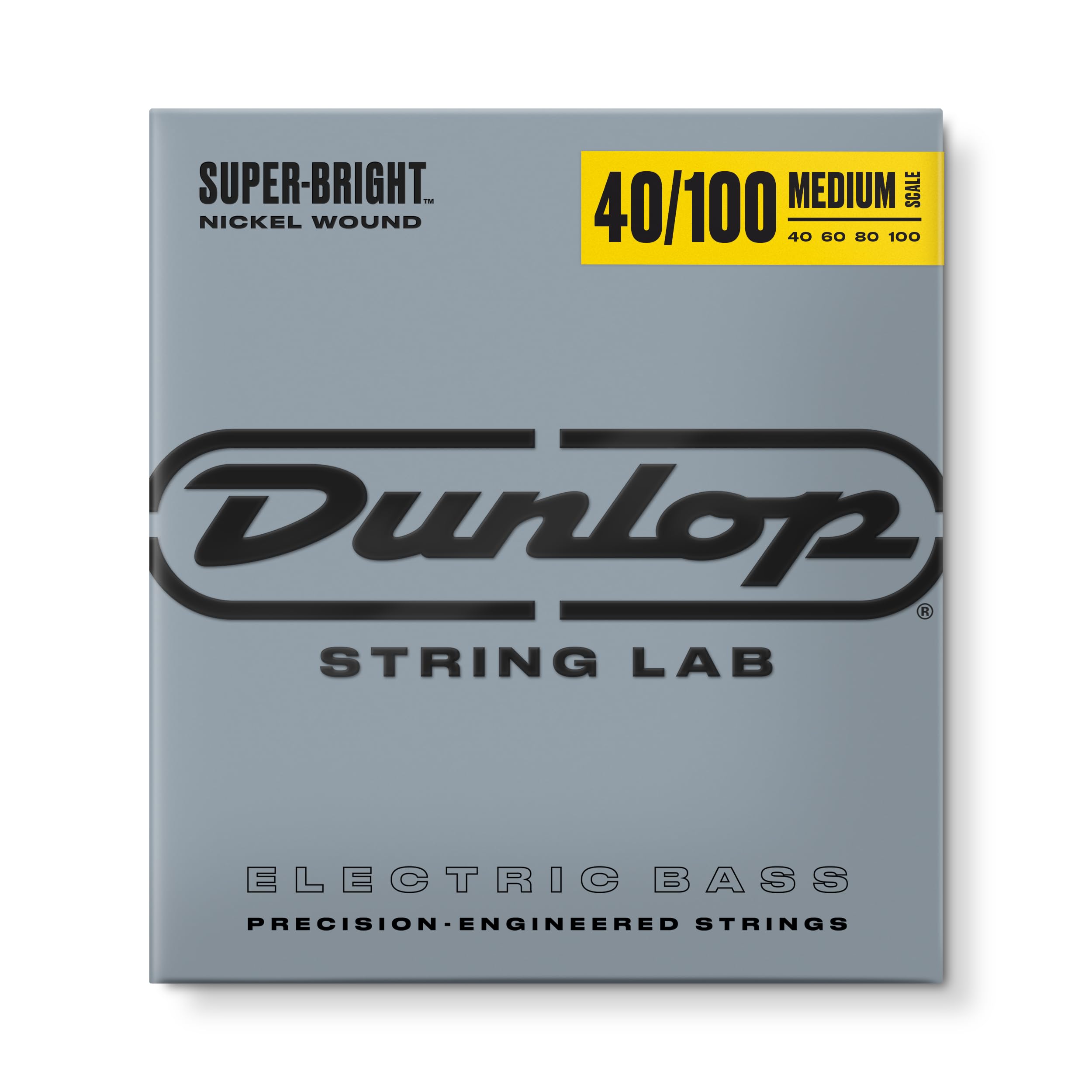 Jim Dunlop Super Bright Nickel Wound Medium Scale Bass Strings 40-100 Image