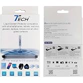 7TECH Phone Scratch Remover and Cracked Repair Liquid Liquid Glass Screen Protector | Universal Nano Protection Suitable for All Phones Tablets Smart Watches (up to 3 Devices)