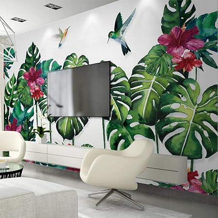 Télécharger gratuitement Images Wemur Tropique Plante Feuilles Feuille Floral Oiseaux Papier Peint actualisé salutations