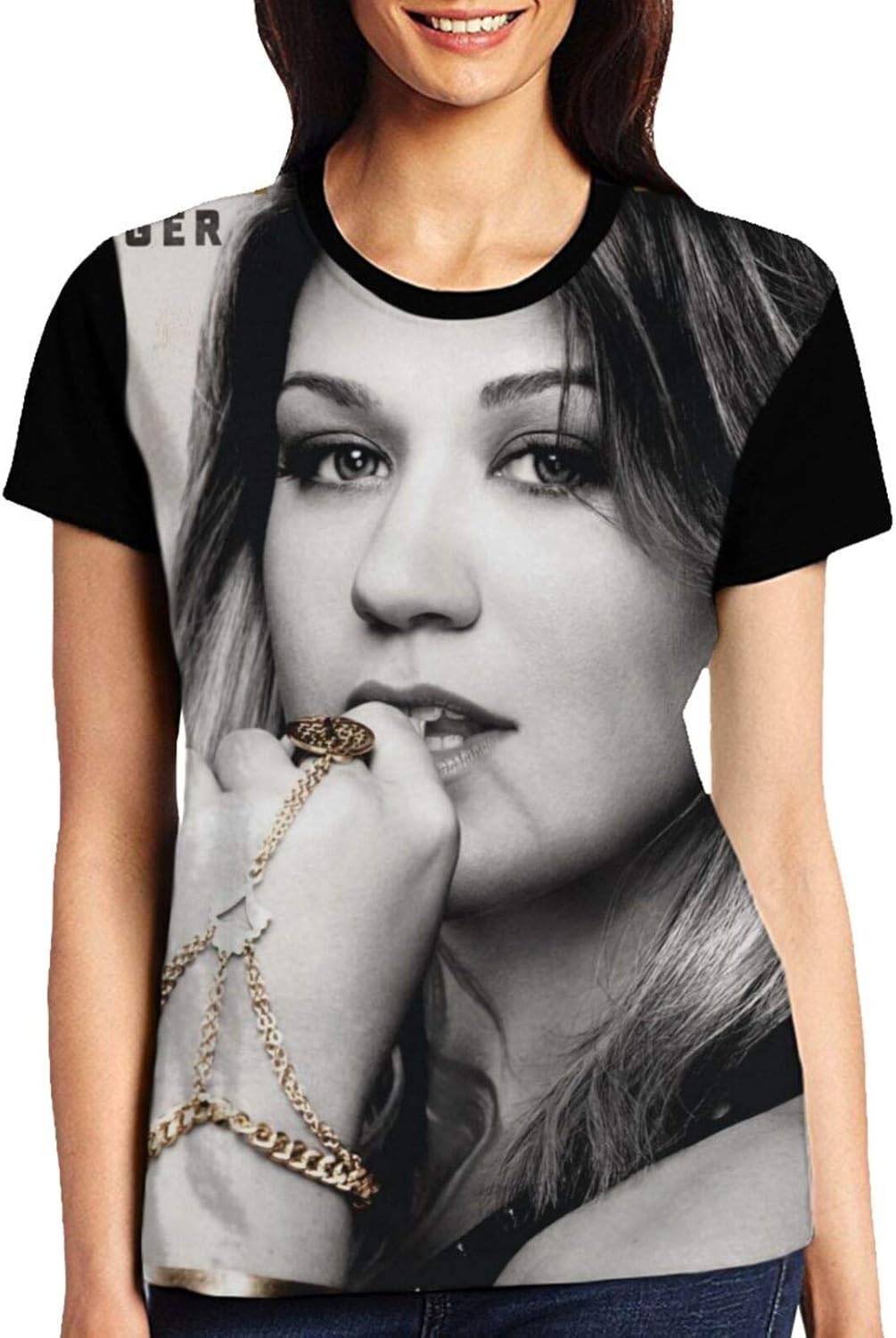 Kelly Clarkson Stronger Women Short Sleeve O