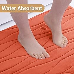 Buganda Memory Foam Bathroom Rug Mat 70x24, Extra