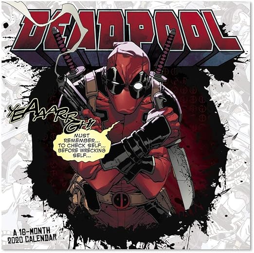 2020 Marvel Deadpool Wall Calendar (DDW1442820): Amazon.co.uk: Office 2020 Marvel Deadpool Wall Calendar (DDW1442820): Amazon.co.uk: Office