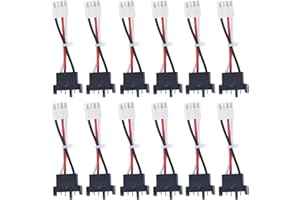 First Alert BRK ADF-12 BRK Smoke Alarm Adapter Plug for Firex Hardwire Smoke Alarms, White/Black, Pack of 12