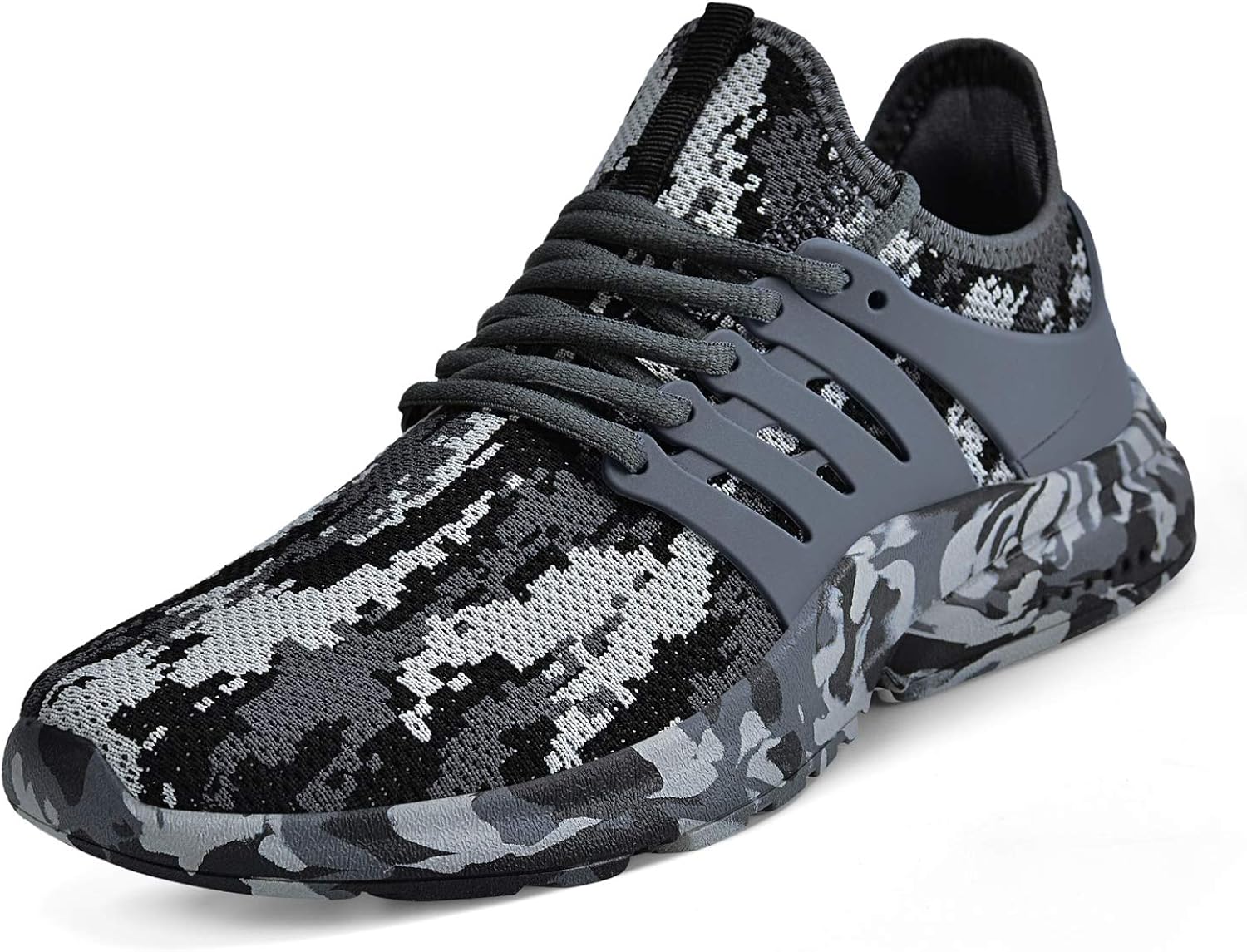  | Biacolum Mens Running Shoes Non Slip Gym Tennis Shoes Slip Resistant Air Knitted Sneakers Walking Workout Sport Shoes | Walking
