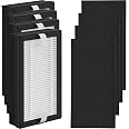 4pack eyevac air filter H13 True Hepa Activated Carbon Replacement filters | For 3-stage filtration systems Compatible with E