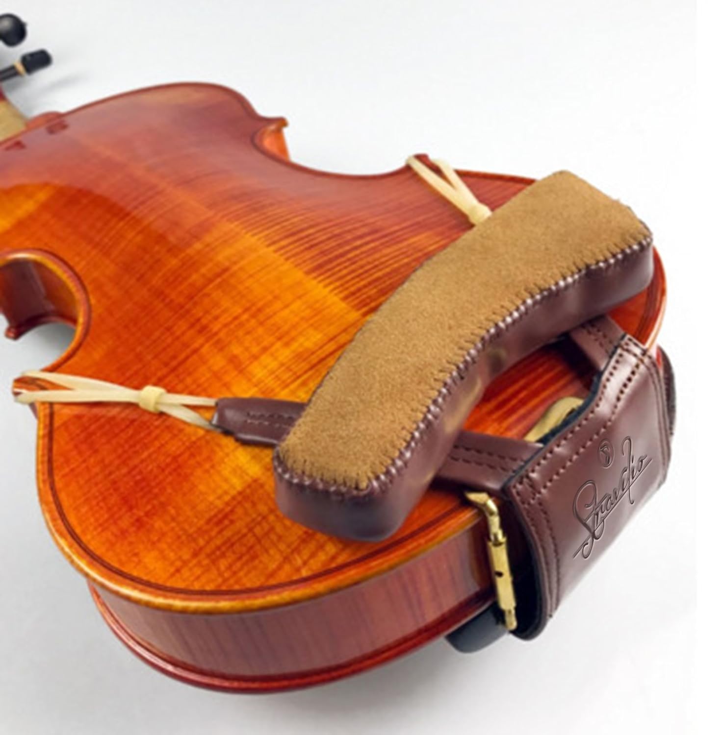 Hand Made Beautifully Crafted Leather Padded Violin Shoulder and Chin