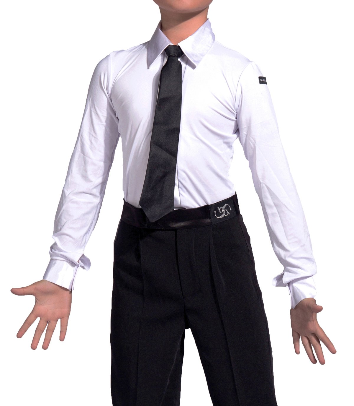 110 モダンダンス 男子 少年 社交ダンス Fba Shirt White スーツ 男性用 シャツ パンツ 専門通用のされるラテンダンス B07bd4mjh9 Gd5101 110 Fba Shirt White 社交ダンス 新品同様