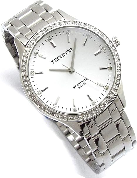 Amazon Technos テクノス メンズ レディース ユニセックス 38mm 腕時計 ラウンド型 ５気圧防水 シルバーダイヤル 35yo1k 並行輸入品 メンズ腕時計 腕時計 通販