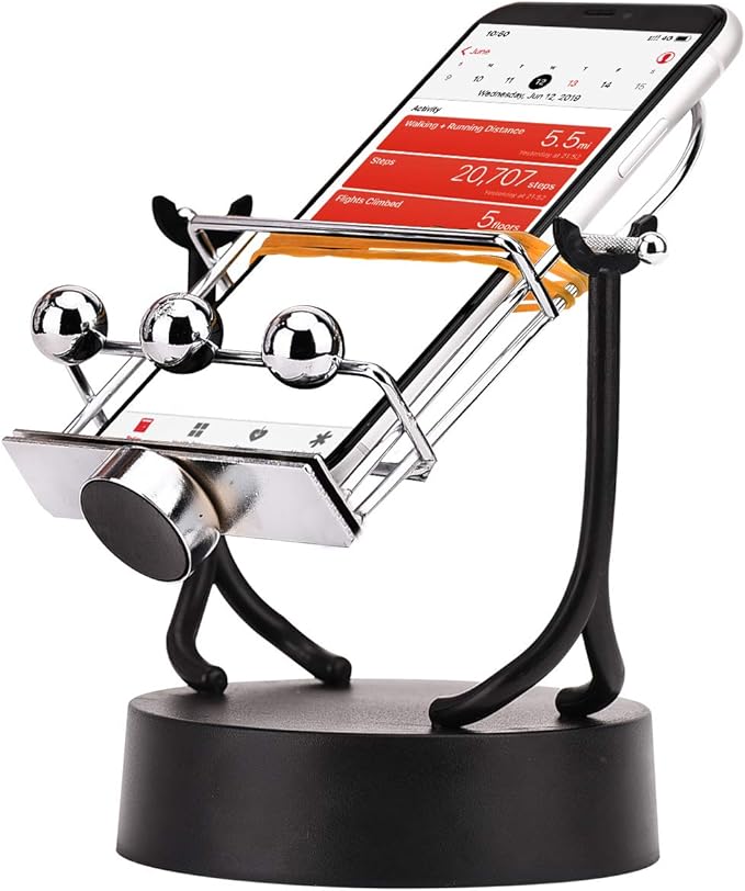 Amazon Com Funteck Phone Swing Device Phone Rocker For Steps Chanllenge And Hatching Eggs In Pokemon Go Including Extra Support Arms Electronics