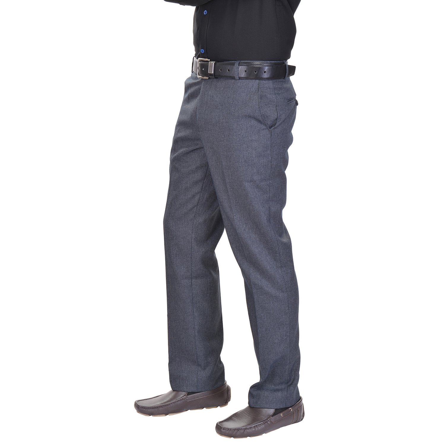 ad & av men's formal trouser (royalcotton_108_aa) - grey