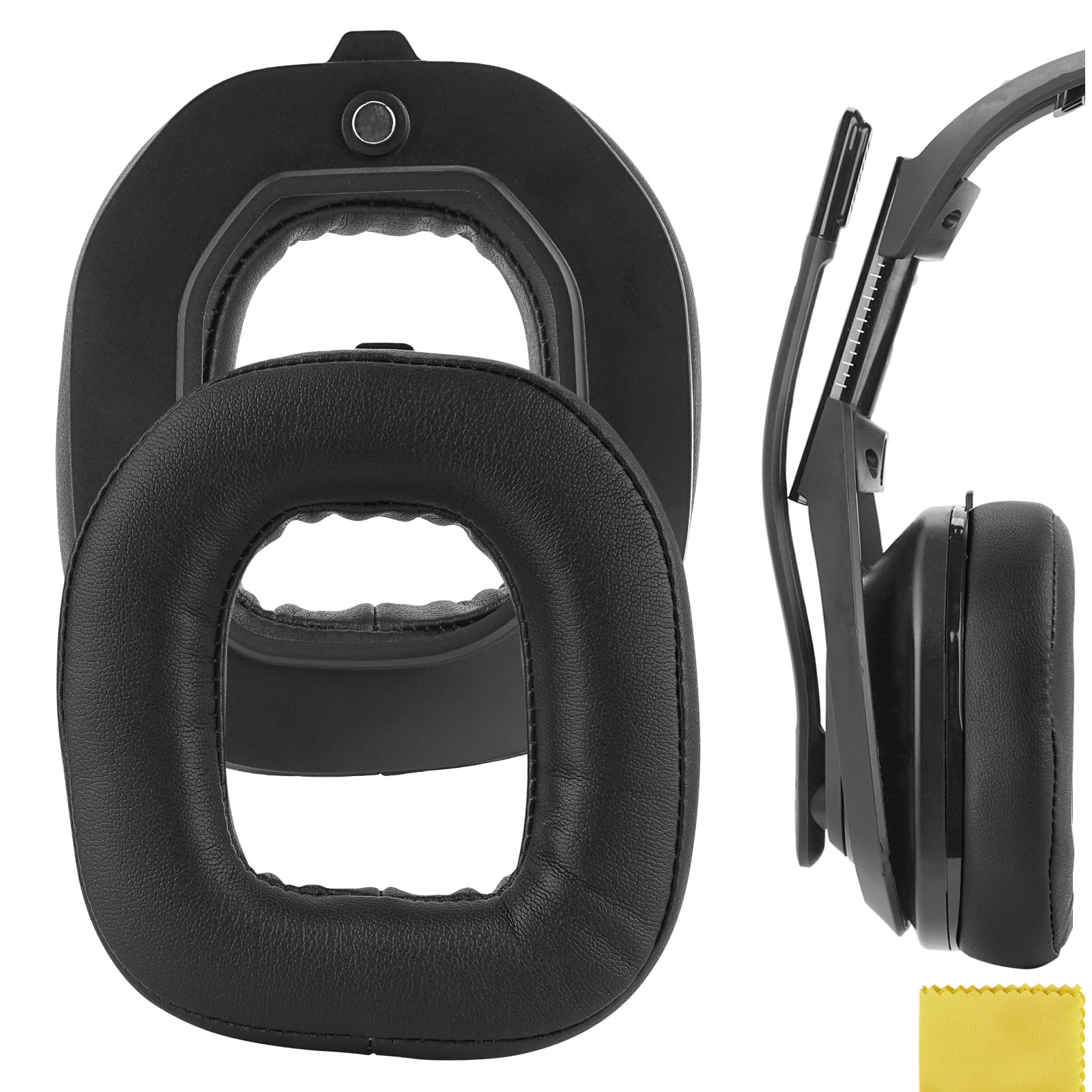 Geekria Replacement Ear Pads Compatible with Astro A50 Gen 3 Headphones, Ear Cushions (Black)