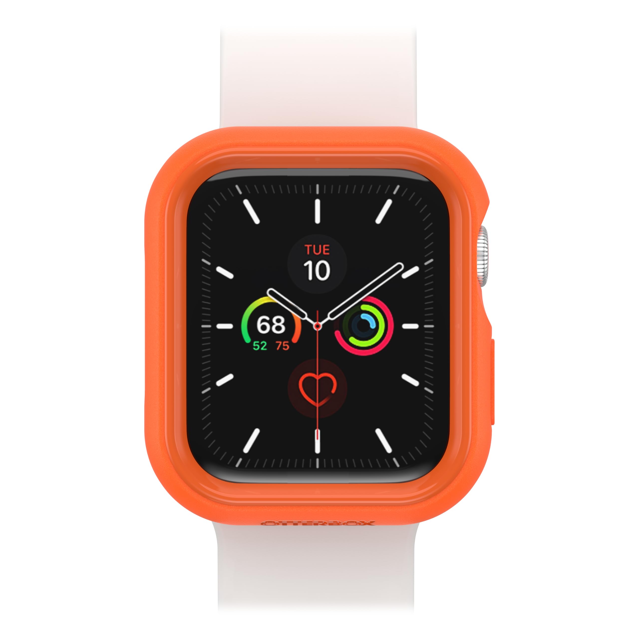 OtterBox Watch Bumper for Apple Watch Series SE/6/5/4-44mm, Shockproof, Drop Proof, Sleek Protective Case, Guards Display and Edges, Orange