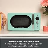 Hamilton Beach Retro Microwave 20L 700W Digital LED 8 Pre-sets Mint HB70H20M view 6