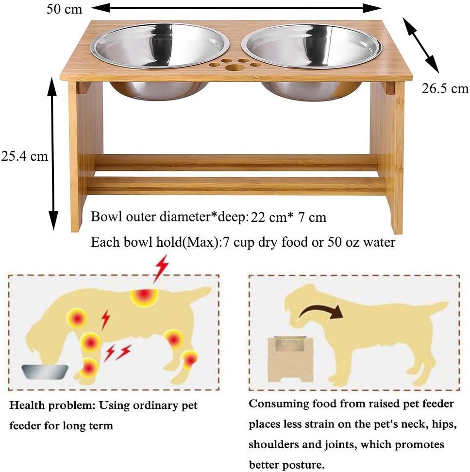 FOREYY Raised Dog Bowls for Cats and Dogs - Image 3