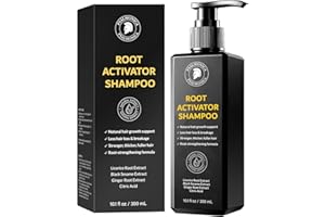 Root Activator Shampoo for Men – Hair Growth Shampoo for Hair Loss and Thinning Hair – Hair Loss RegrowthTreatments for Women Men (10.1 Fl Oz (Pack of 1))