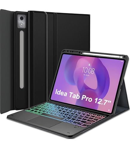 Amazon.com: Keyboard Case for Lenovo Idea Tab Pro 12.7'' 2025