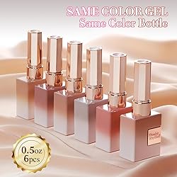 Double Rhythm Cat Eye Gel Nail Polish Set of 6 Same
