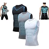 3Pack Mens Running Sport Tank Tops Dry Fit Gym Wicking Athletic Breathable Cool Workout Sleeveless Shirts Base Layer