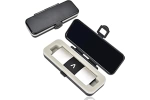 Lamborsafe Hard Carrying Case Only for Kardia Mobile 6L & 6L MAX, KardiaMobile 6-Lead EKG Heart Monitor Case, Keep Clean and Protected (Black)