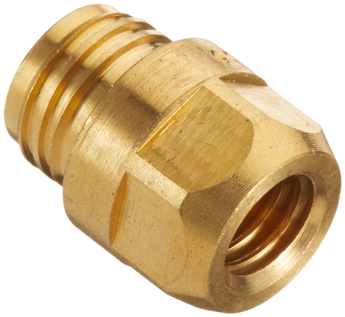 Abicor Binzel 142.0121 Brass Contact Tip Holder for Welding Torch, M6/BI 8/24 Thread Size, 13 mm Length (Pack of 10)